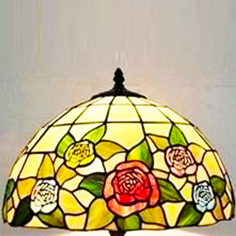 โคมไฟสเตนกลาส #Stained Glass #Tiffany Bedside Lamp