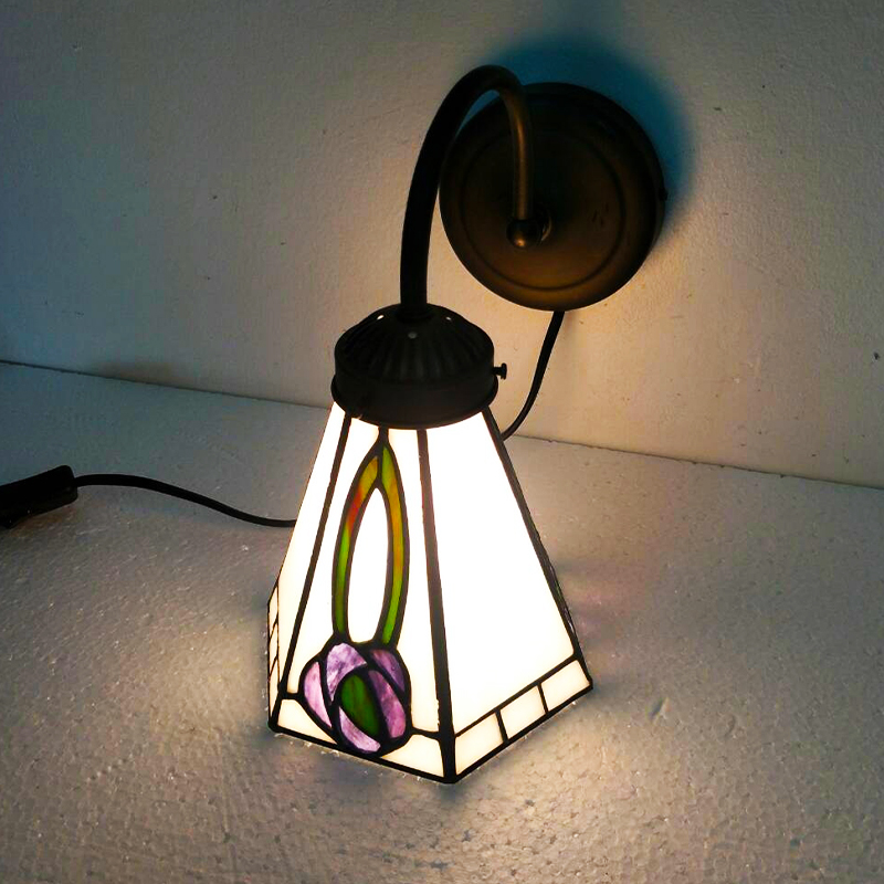 โคมไฟสเตนกลาส #Stained Glass #Tiffany wall lamp