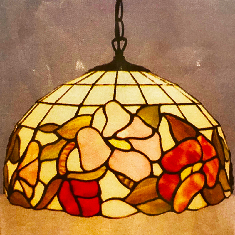 โคมไฟสเตนกลาส #Stained Glass #Tiffany Lamp tulips