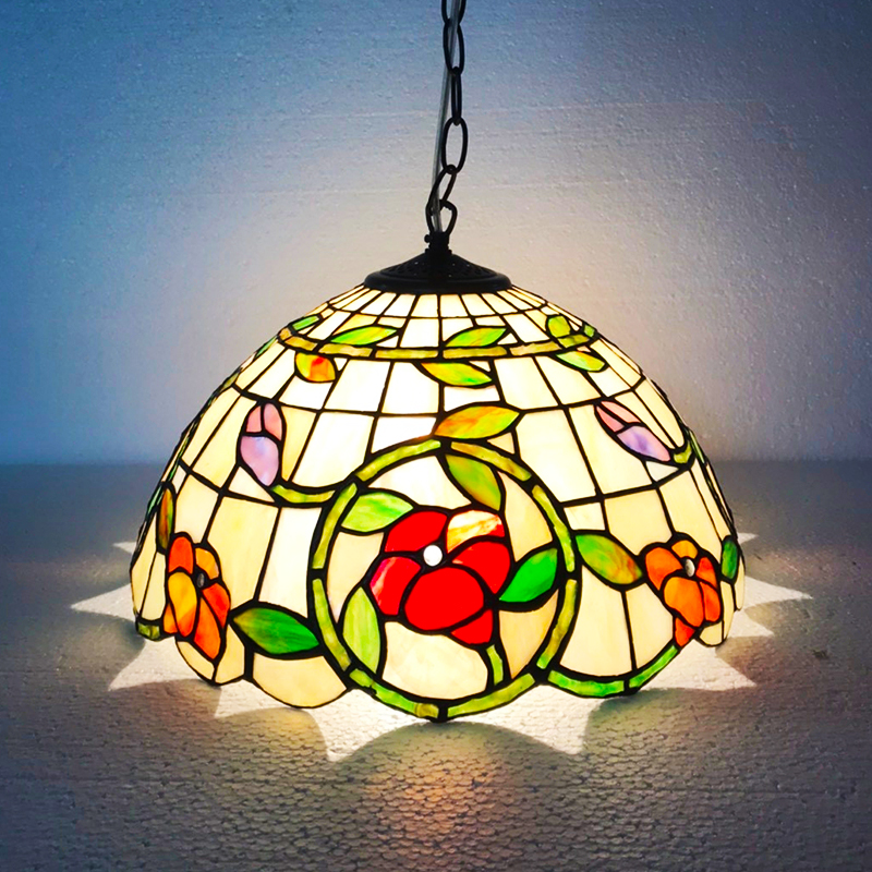 โคมไฟสเตนกลาส #Stained Glass #Tiffany Lamp